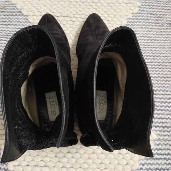 RARE🦄 vintage Versace suede ankle boots 9.5 - Picture 8 of 9